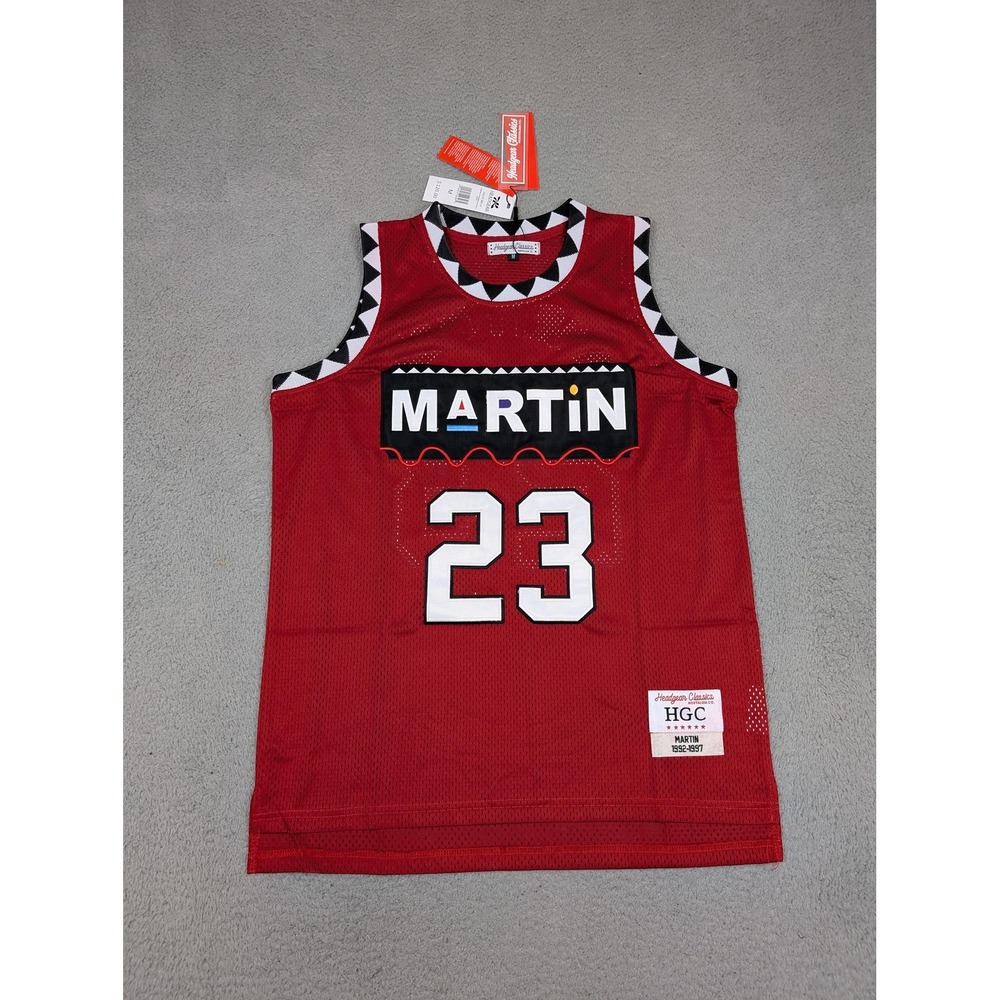 Martin Payne Basketball‎ Jersey Mens Medium Red Headgear Classics 23 Marty Mar
